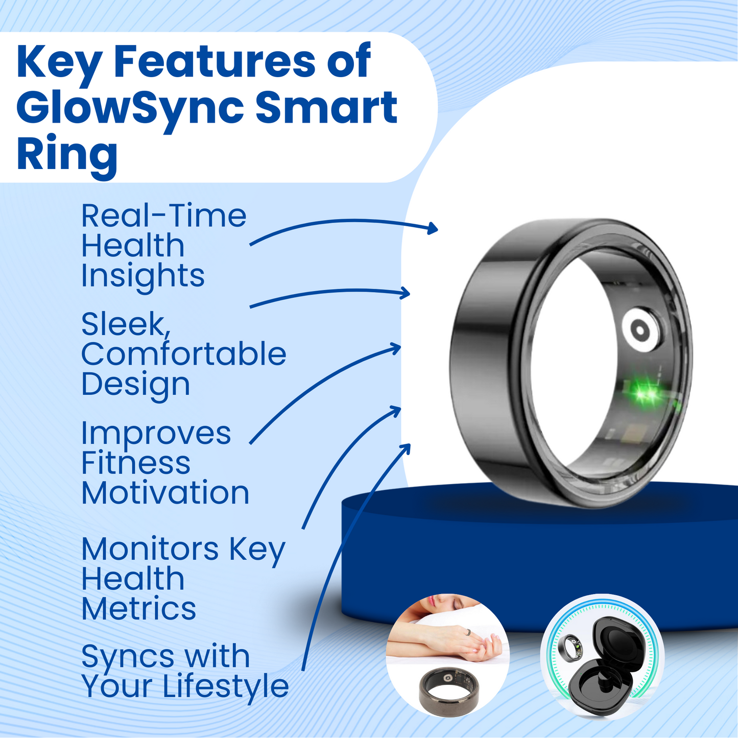 GlowSync Smart Ring