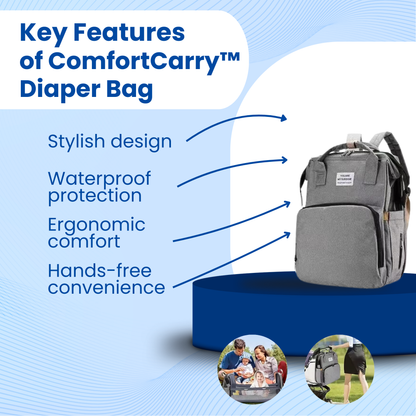 ComfortCarry™ - Baby Diaper Bag