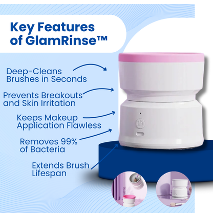 GlamRinse™  - Makeup Brush Cleaner