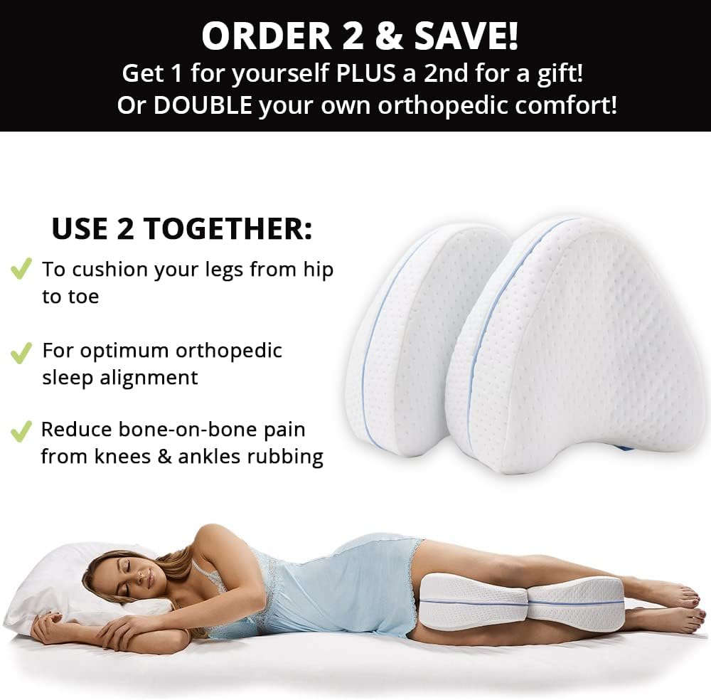 SoloSoothe™ Orthopedic Knee Pillow