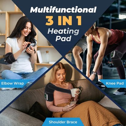 3-in-1 Wireless Massager With Heat (Offer)