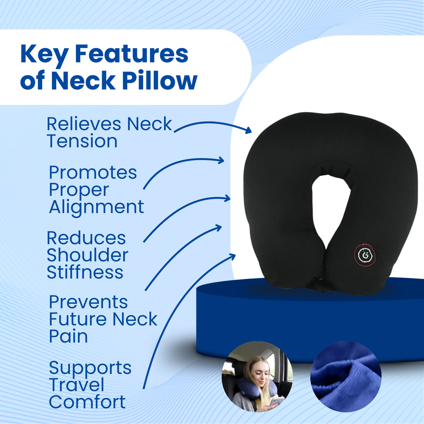 FlexiRest™ Neck Pillow