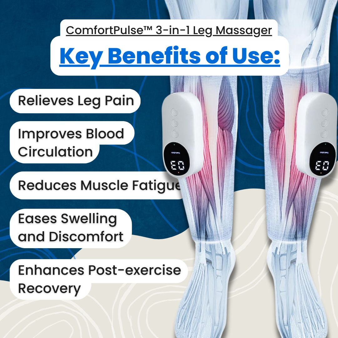 ComfortPulse™ 3-in-1 Leg Massager (Offer)