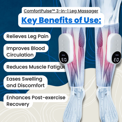 ComfortPulse™ 3-in-1 Leg Massager (Offer)