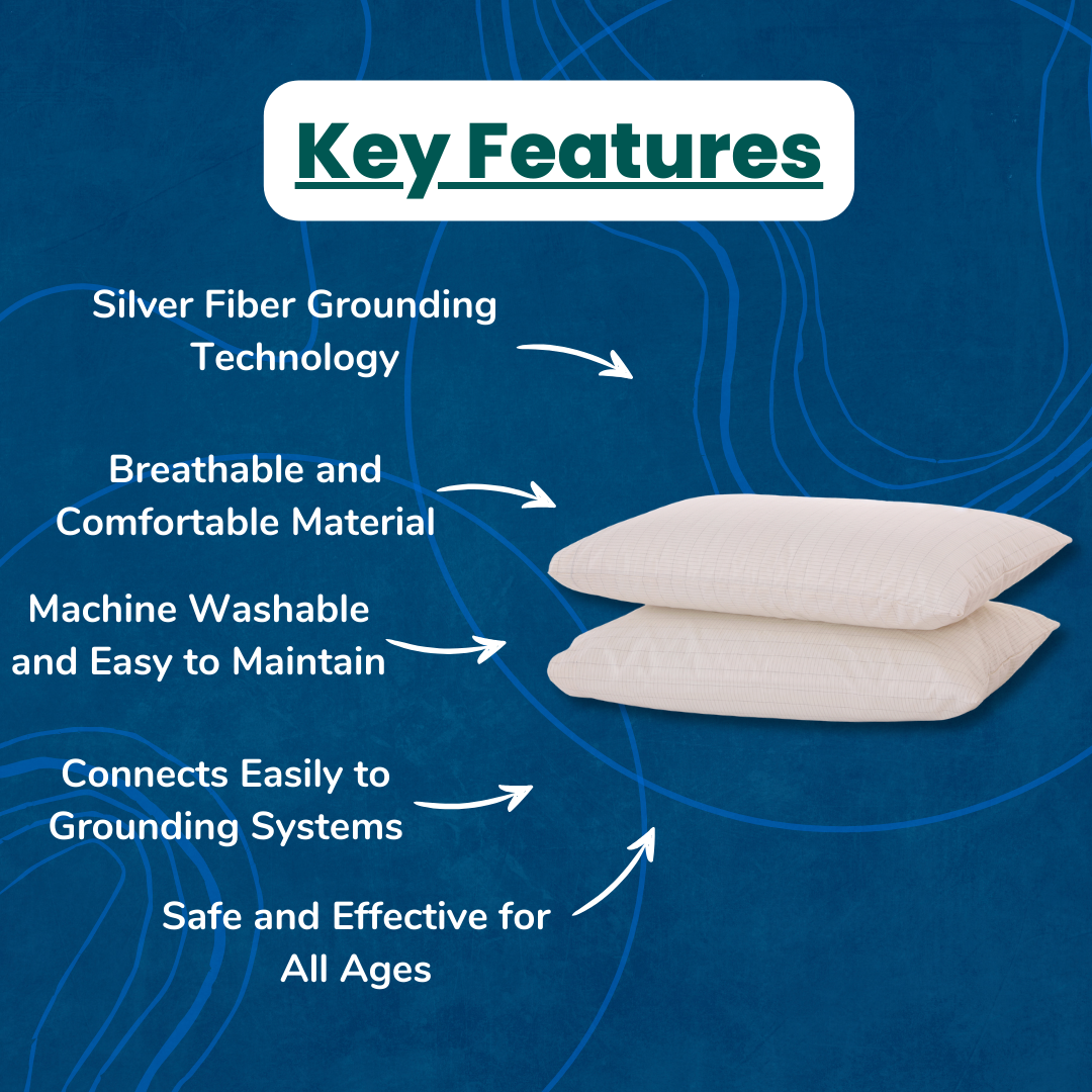 EarthSync™ Grounding Pillow Cases