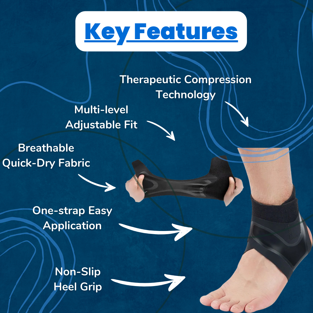 SoloSoothe™ FlexStep Ankle Brace