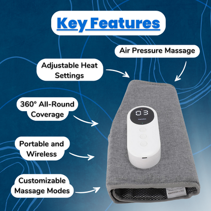 ComfortPulse™ 3-in-1 Leg Massager