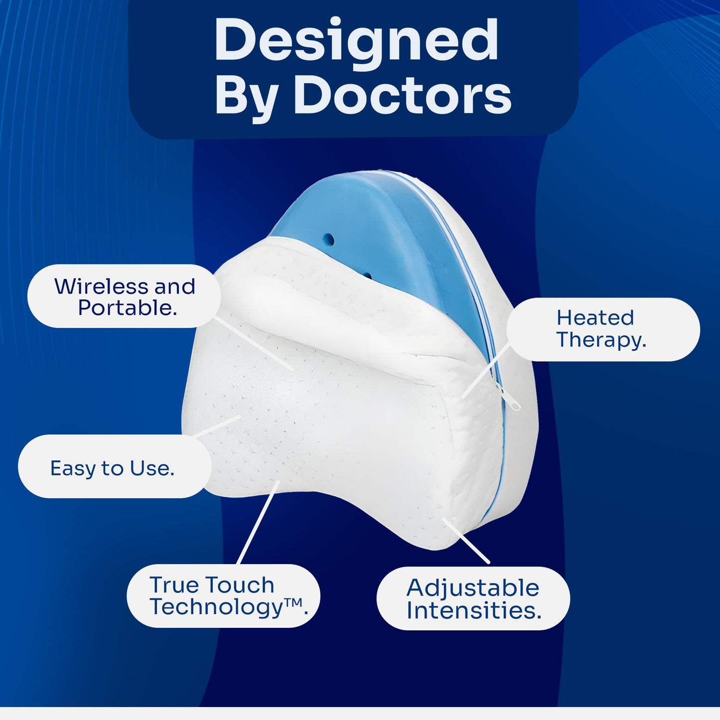 SoloSoothe™ Orthopedic Knee Pillow