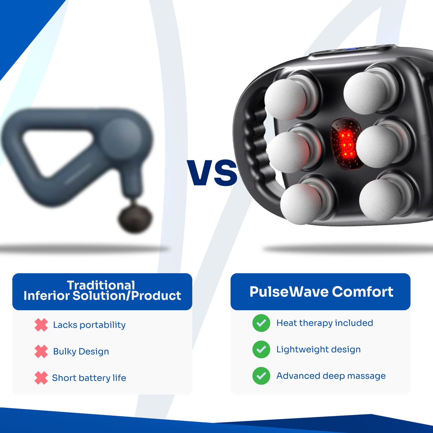 PulseWave Comfort - Back Massager