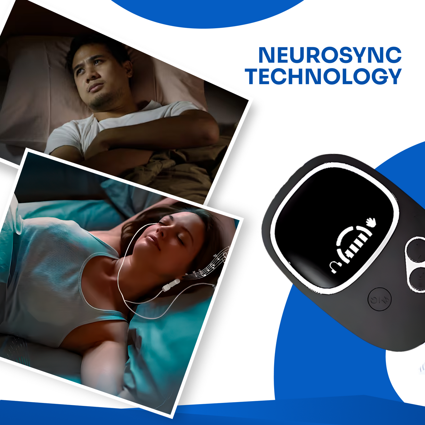 DreamSync Aid™ - Sleep Aid Device for Anxiety and Stress Relief