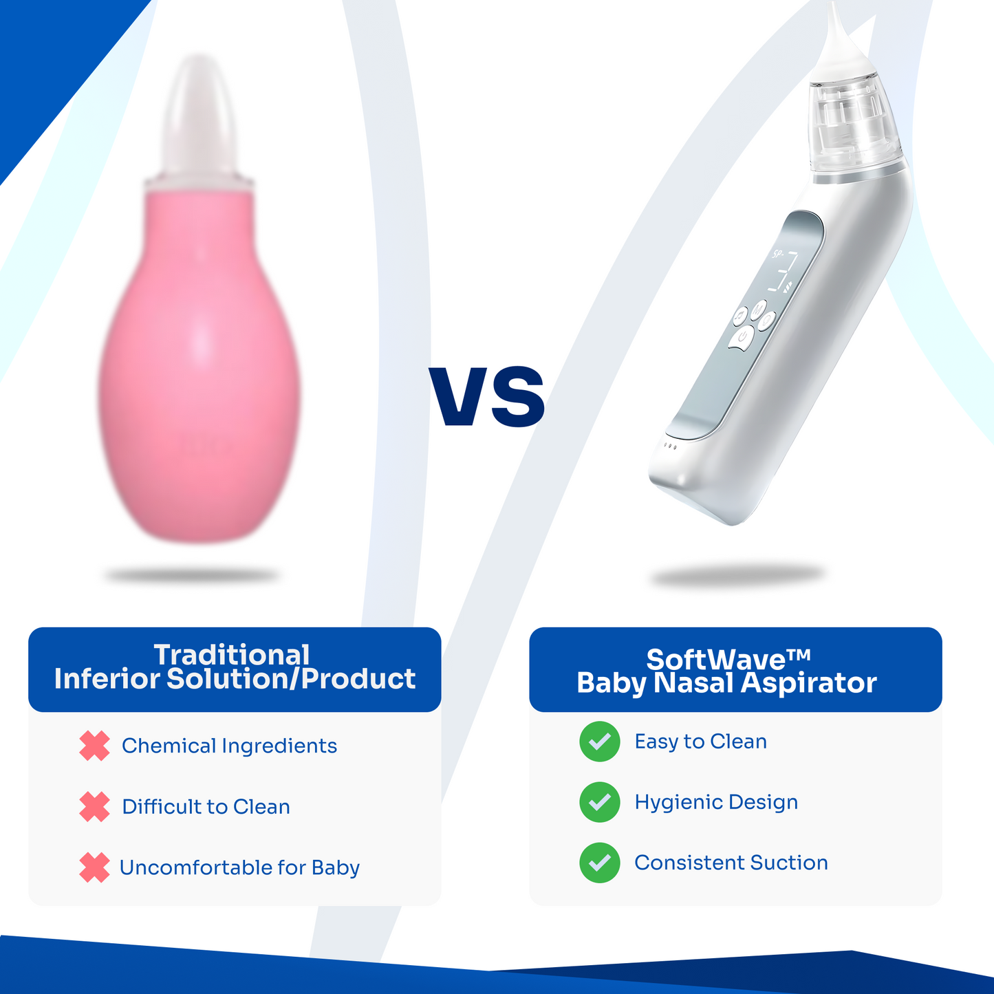 SoftWave™ - Baby Nasal Aspirator