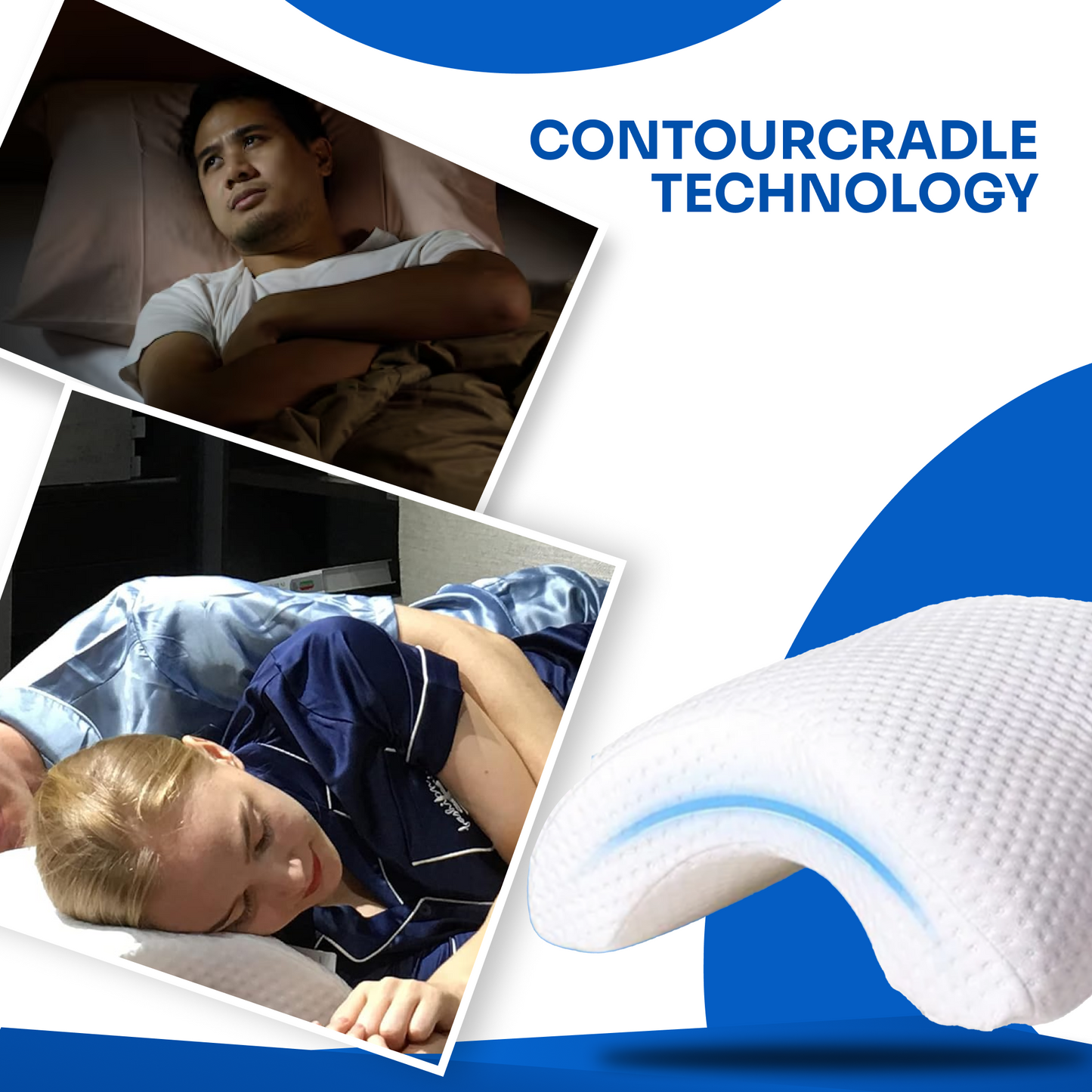 ComfortWave™ Cuddle Pillow Memory Foam