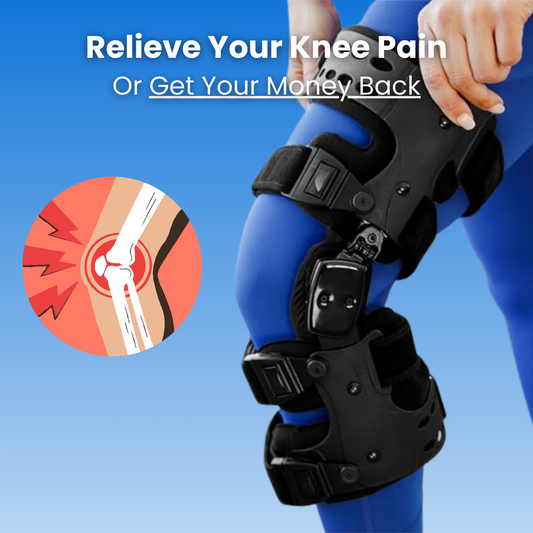 TrueAlign Knee Brace - Osteoarthritis Unloader Knee Brace | Medial and Lateral OA Support for Bone on Bone Arthritis Pain