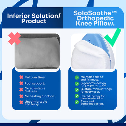 SoloSoothe™ Orthopedic Knee Pillow