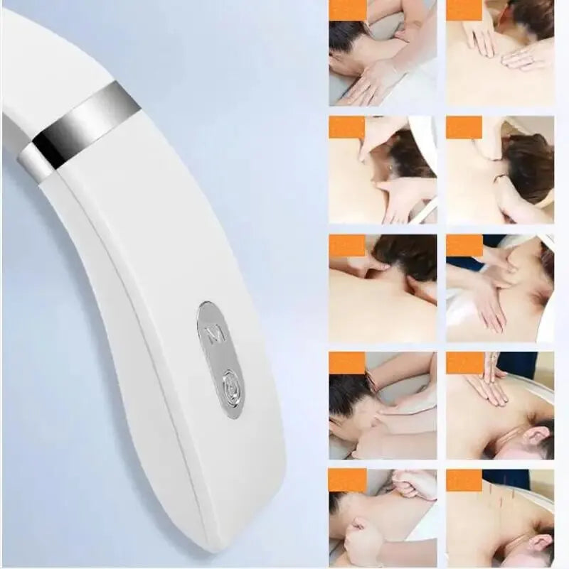 Zervikal-Massagegerät Protable Mini Nacken-Schulter-Massagegerät Deep Massage Neck Warm Pressing Neck Pressing Care