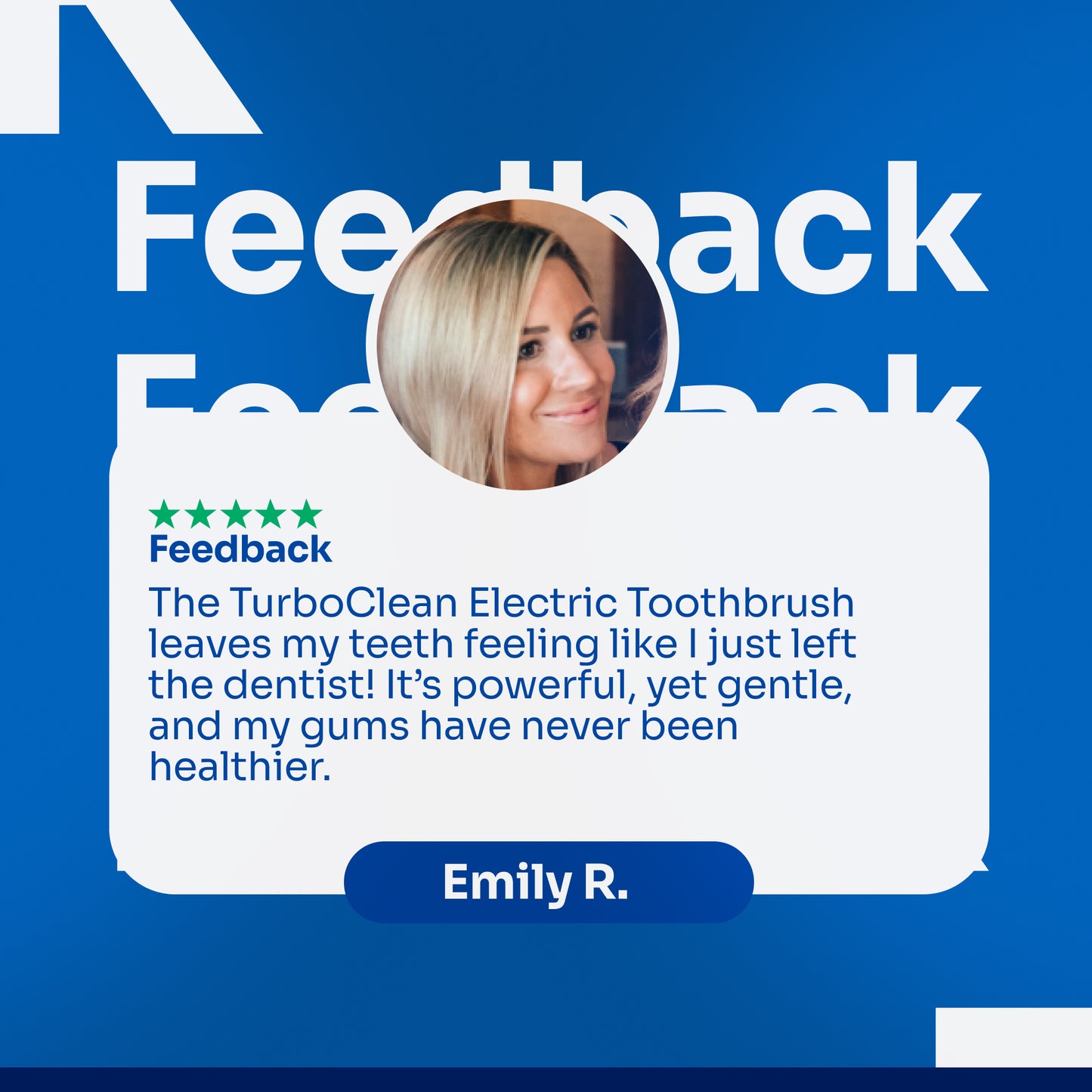 TurboClean™ Electric Toothbrush