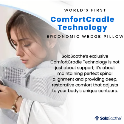 ComfortCradle - Ergonomic Wedge Pillow