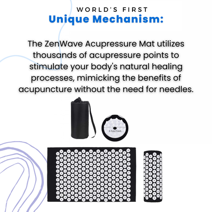 ZenWave Akupressur-Matte