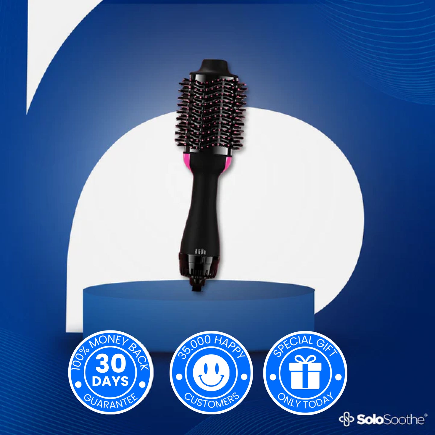 VortexDry Pro™ Hair Dryer Brush