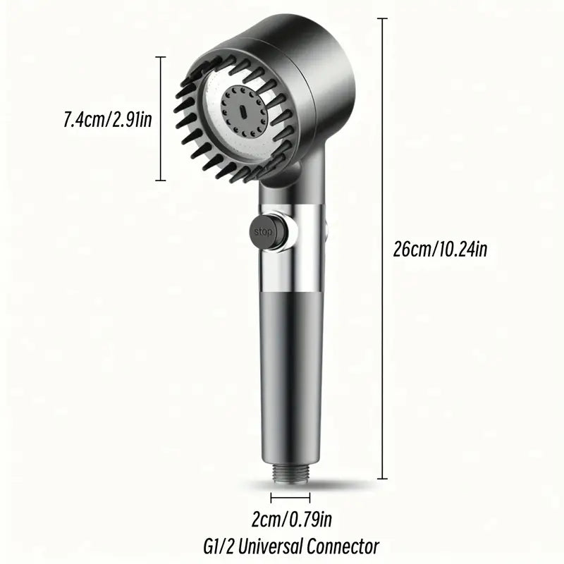 AquaPure Deluxe™ 3-in-1 Shower Head