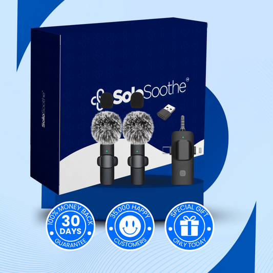 SoundSeer™ Wireless Collar Clip Microphone