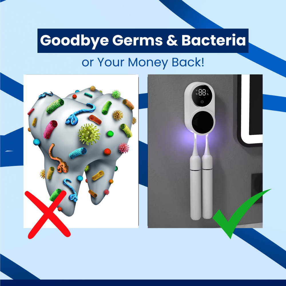 BioClean™ UV Toothbrush Sanitizer