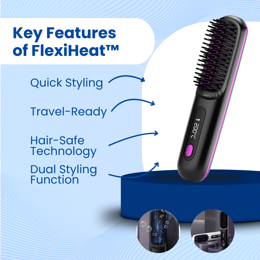 FlexiHeat™ Curler & Hair Straightener