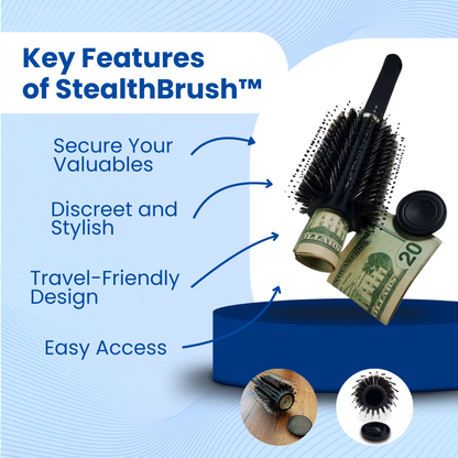 StealthBrush Secure™ Hair Brush