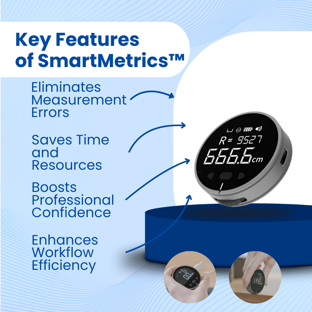 SmartMetrics™ Digital Measurement Tape