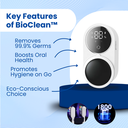 BioClean™ UV Toothbrush Sanitizer