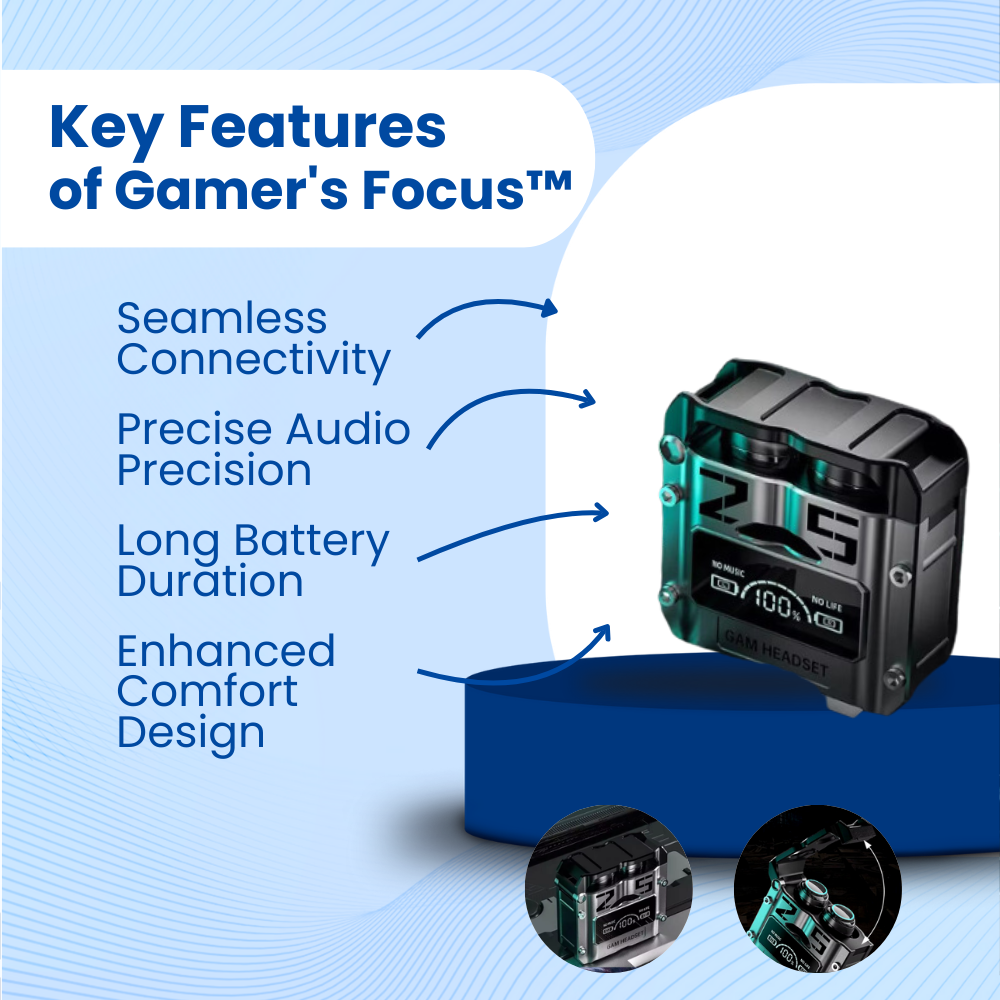 Gamer's Focus™ Bluetooth Headset