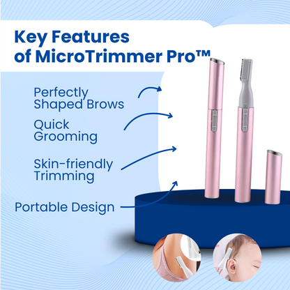 MicroTrimmer Pro™ Eyebrow trimmer