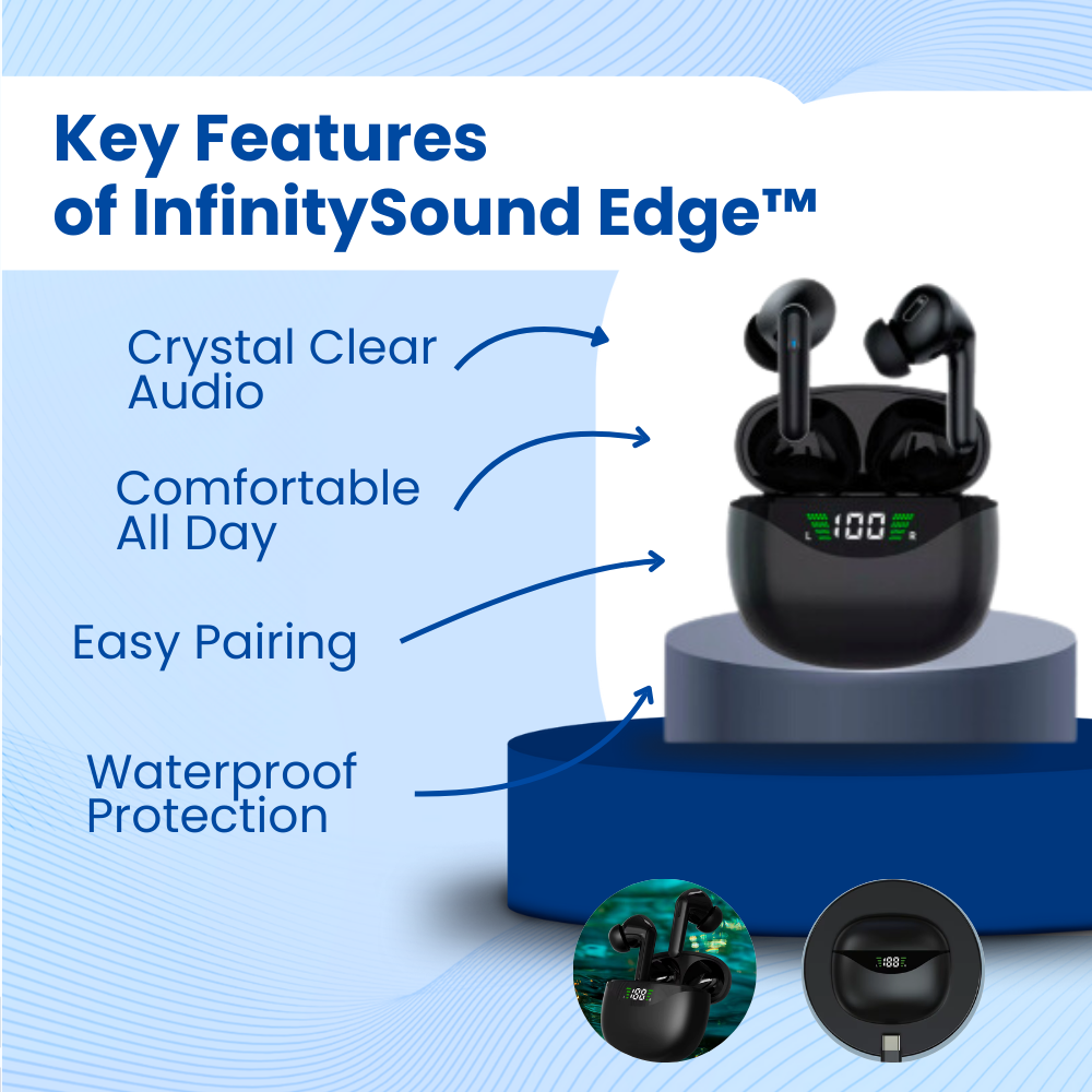 InfinitySound Edge™ Bluetooth Earbuds