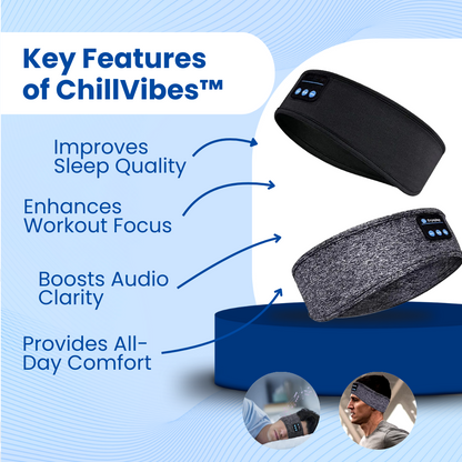 ChillVibes AudioBand™ Sleep Headband