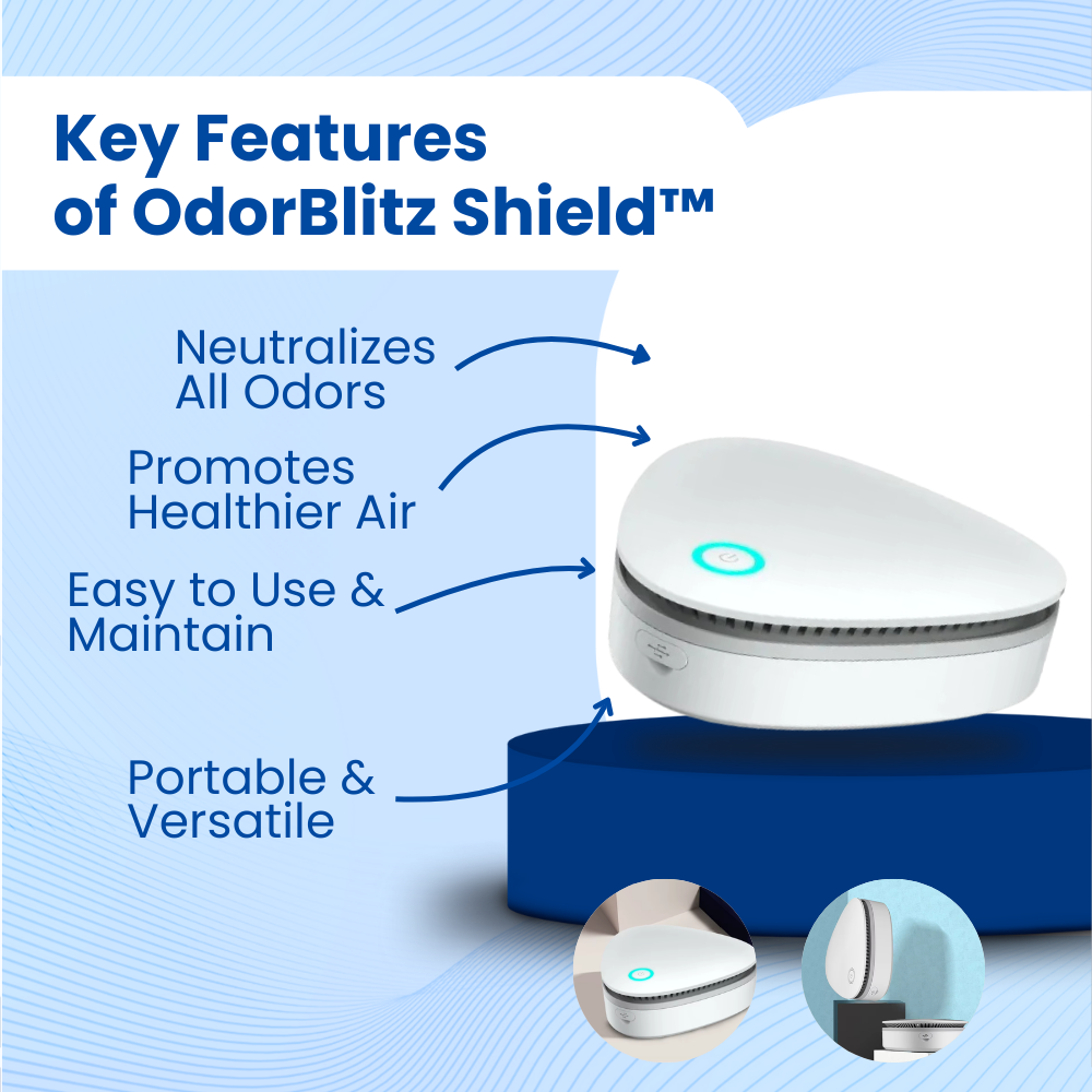 OdorBlitz Shield™ UV Sterilizer