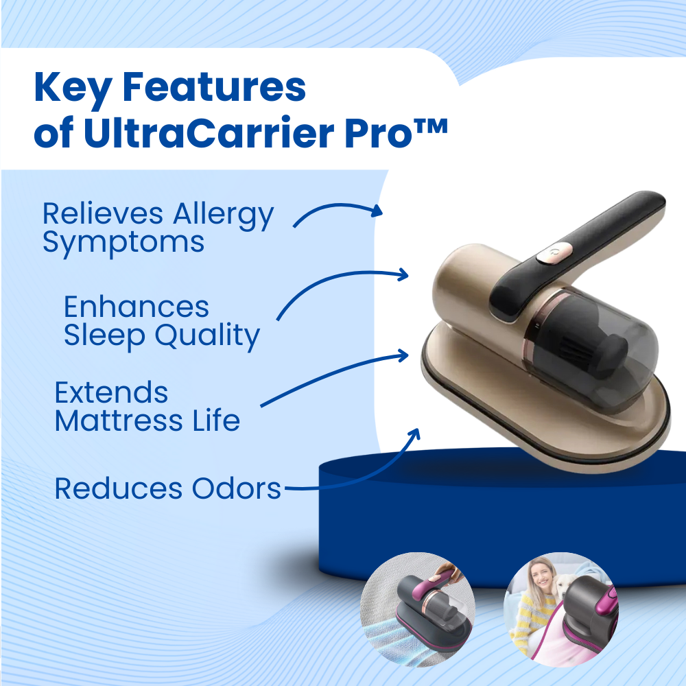 UltraCarrier Pro™ Mattress Vacuum