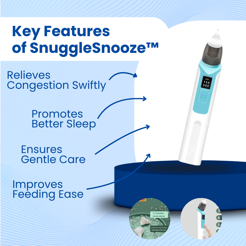 SnuggleSnooze™ Baby Nasal Aspirator