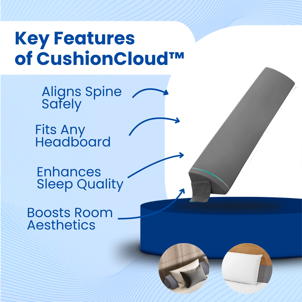 CushionCloud™ - Headboard Pillow