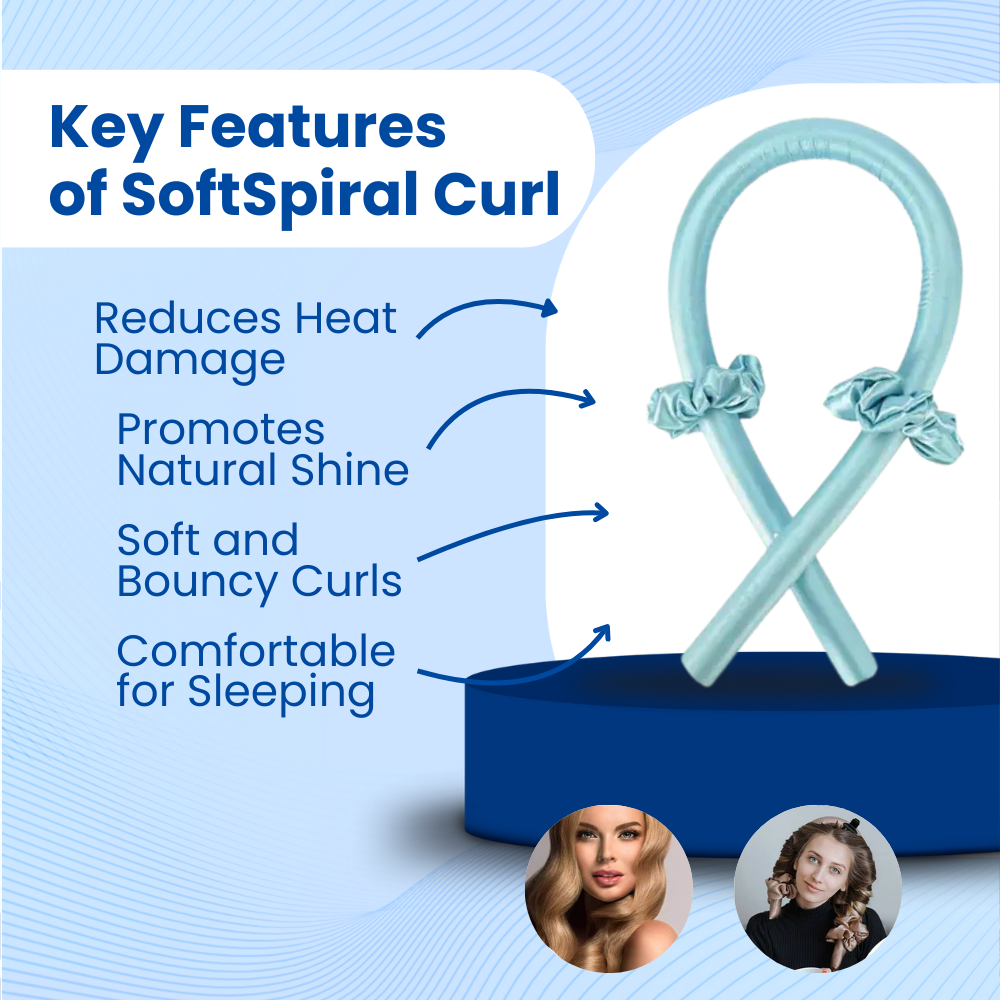 SoftSpiral Curl™ Heatless Curling