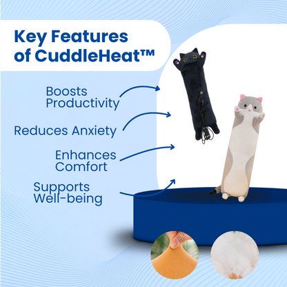 CuddleHeat™ - Cat Pillow