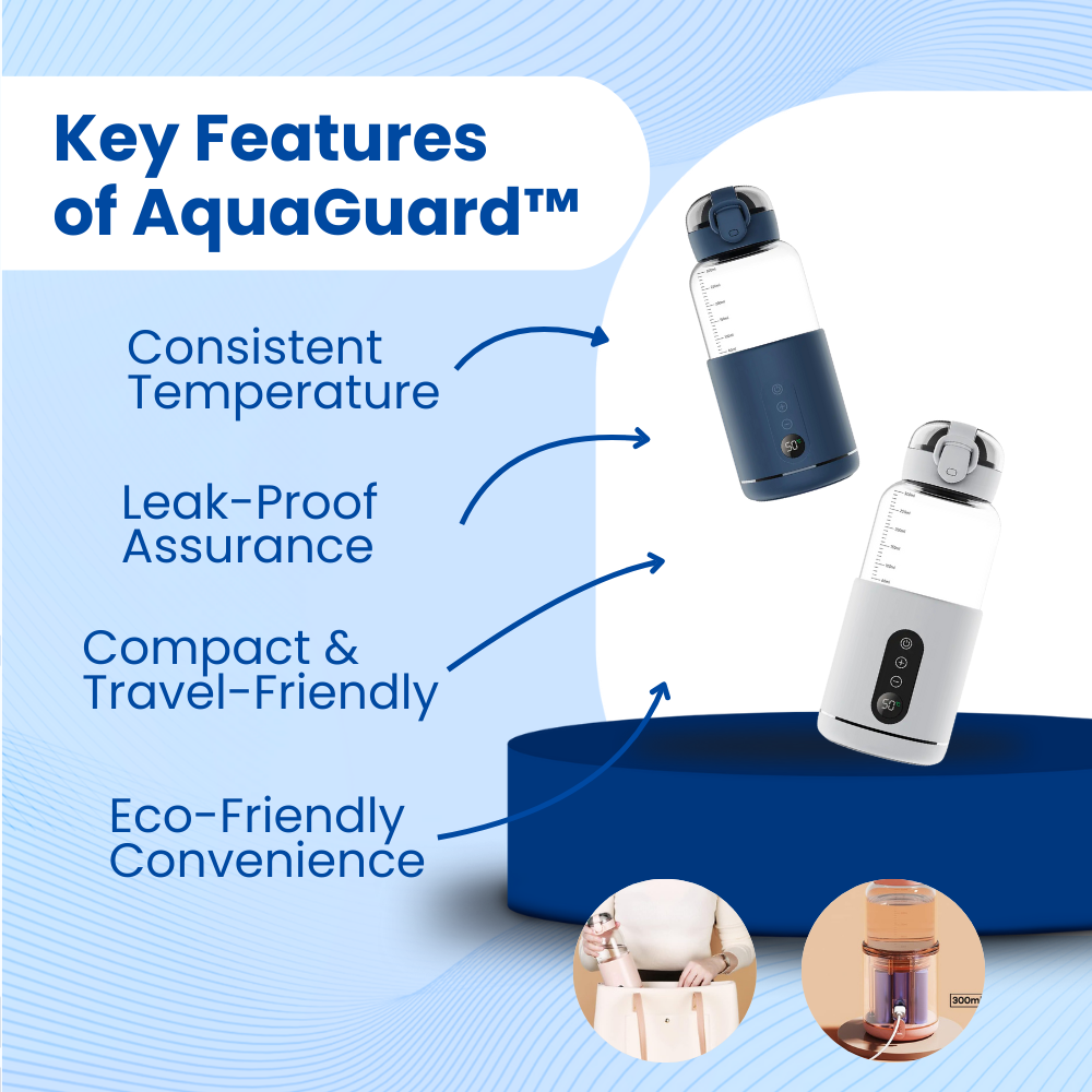 AquaGuard™ Portable Bottle Warmer