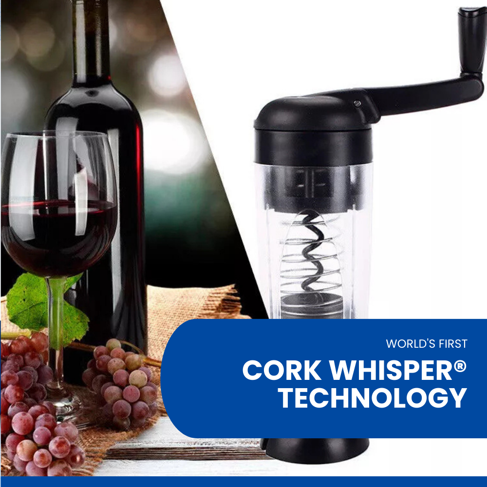 CorkEase Pro™ Wine Bottle