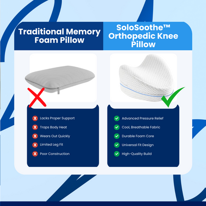 SoloSoothe™ Orthopedic Knee Pillow