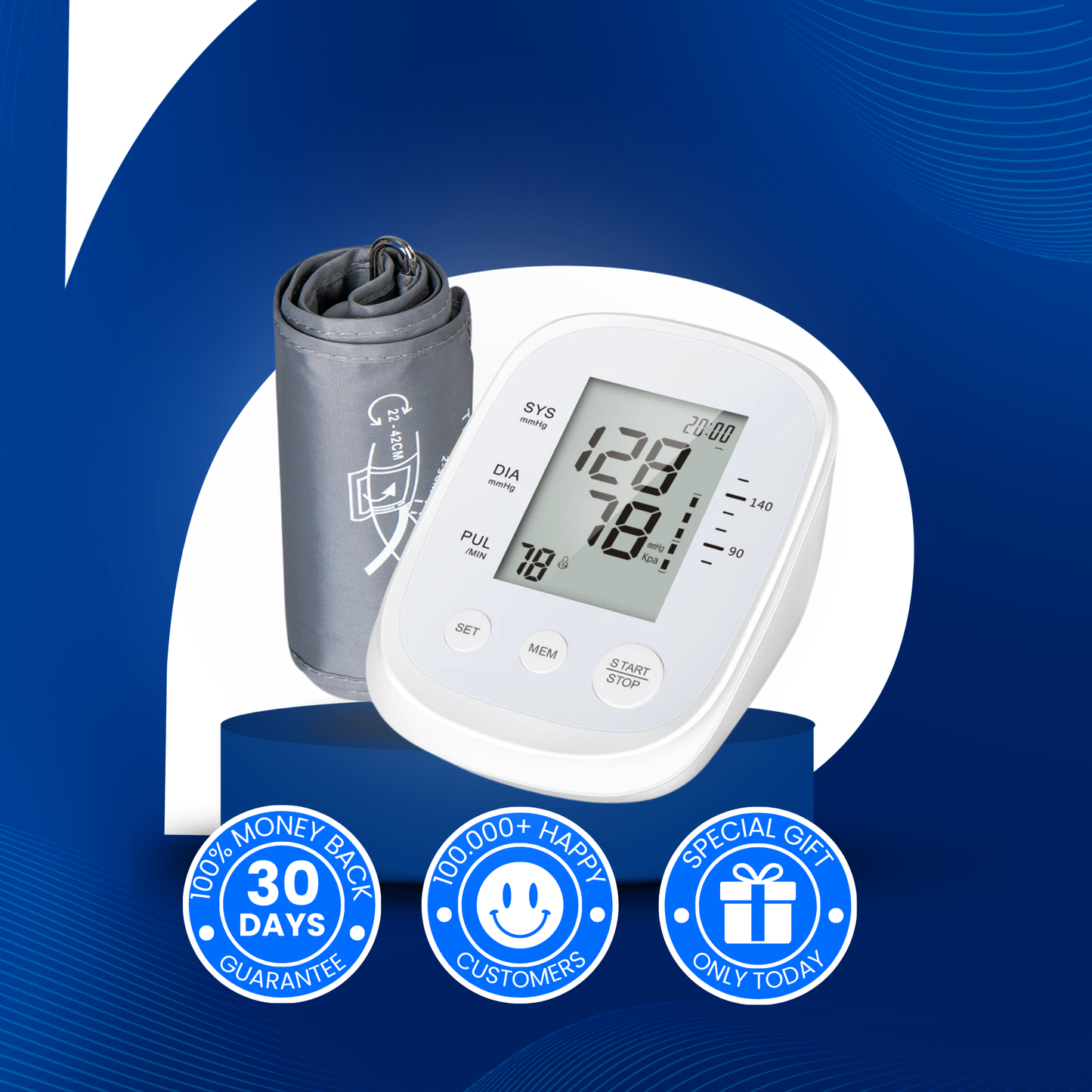 VasoFlow™  Blood Pressure Monitor