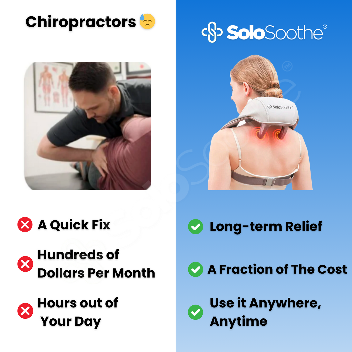 SoloSoothe™ True Touch Massagegerät