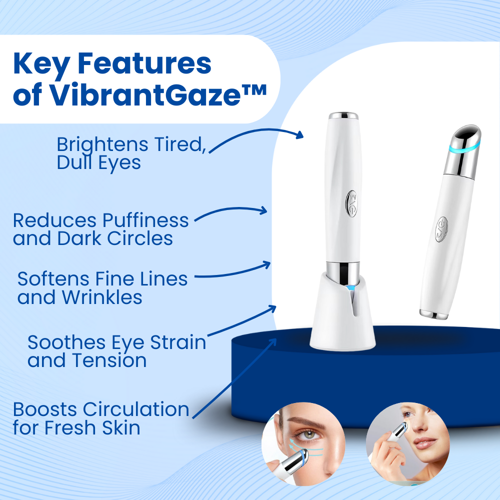 VibrantGaze™ - Eye Massager