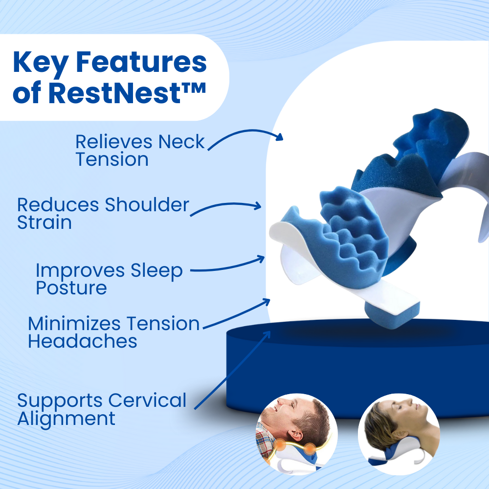 RestNest™ - Neck Pillow