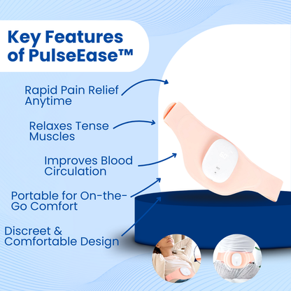 PulseEase™ - Menstrual Heating Pad