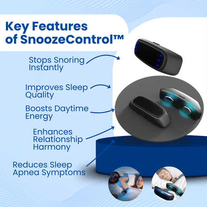 SnoozeControl™ - Anti-Snoring Device