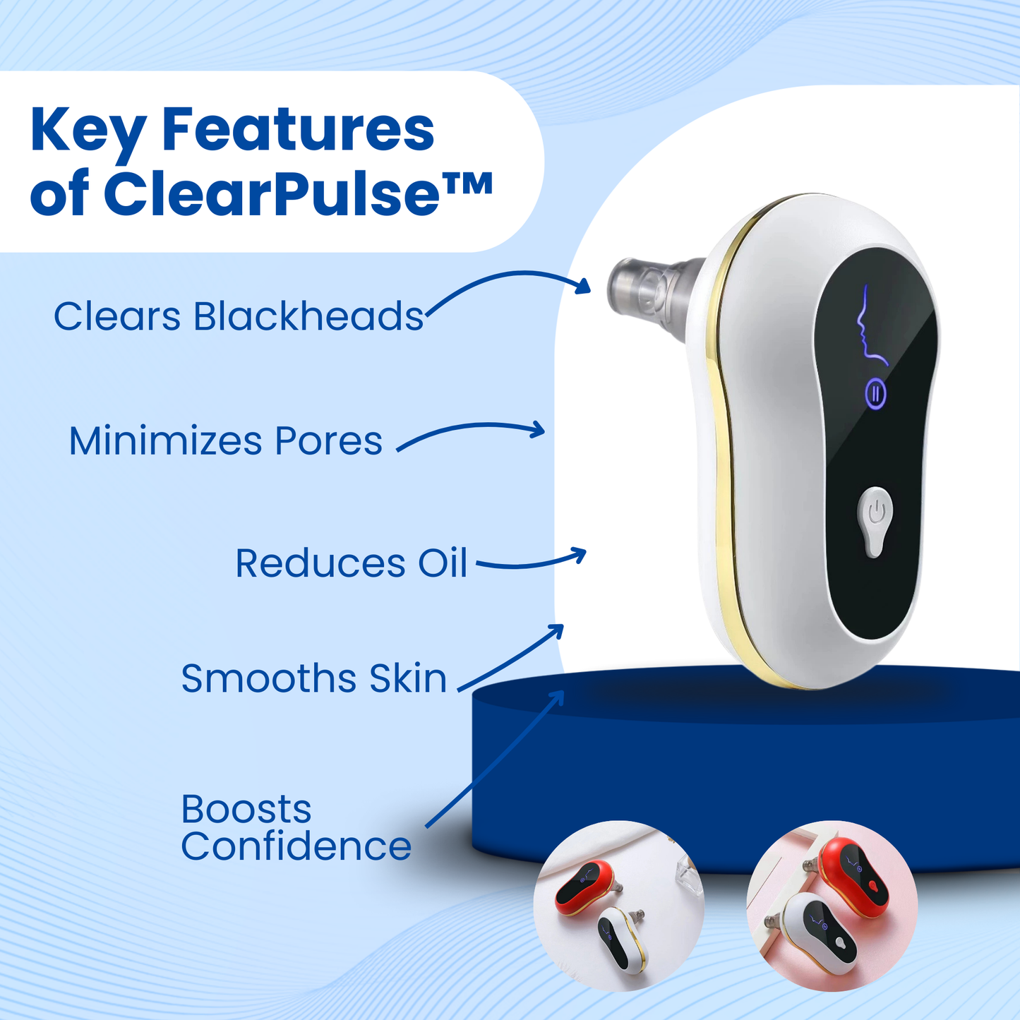 ClearPulse Pro™ - Blackhead Remover